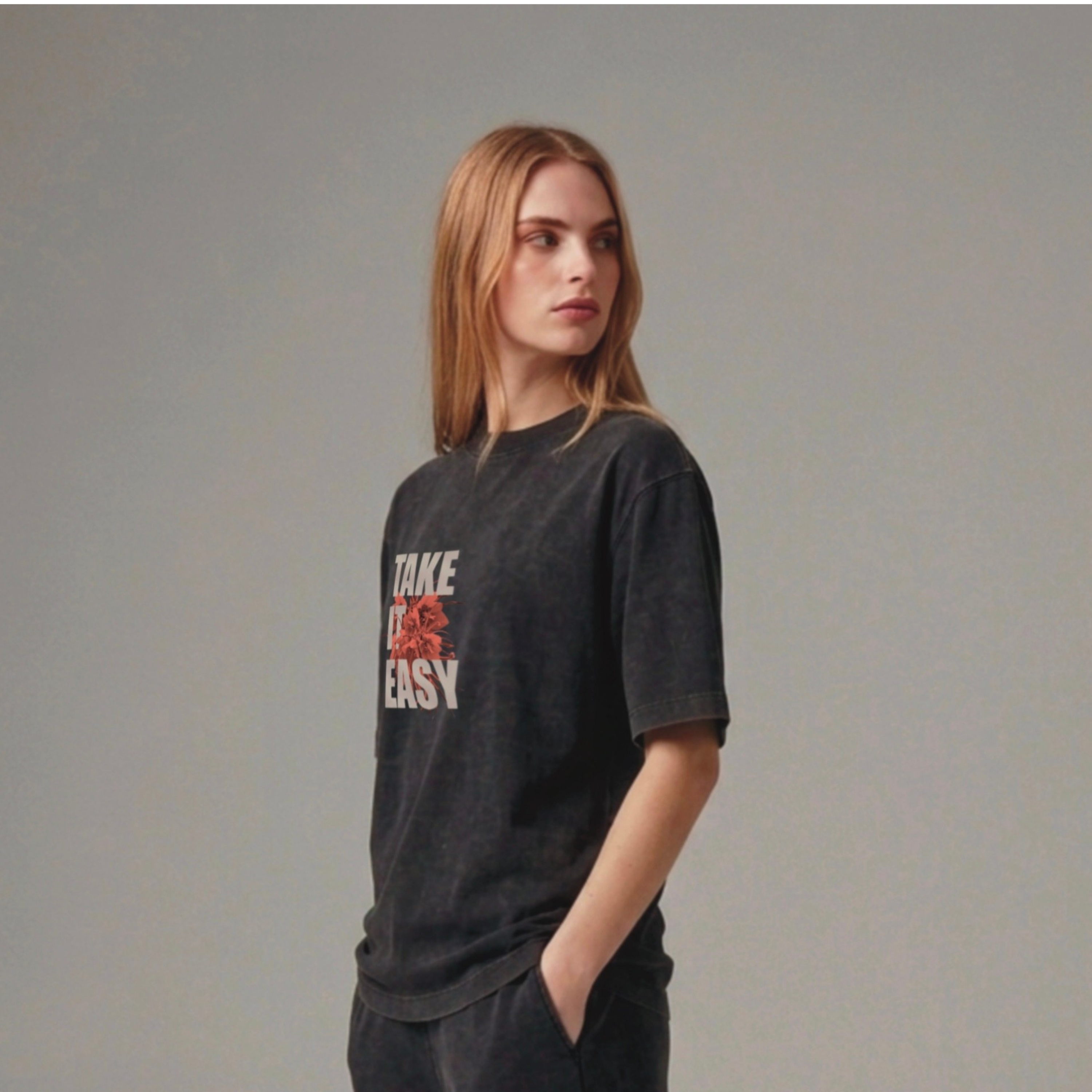 Easy Take Oversized Tee — alternate view